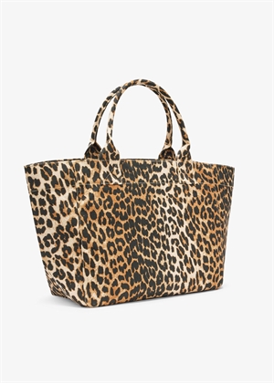 Medium trapeze shopper printed Almond Milk B2110060 Ganni 